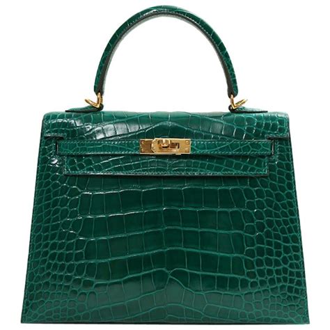 hermes shoulder kelly|hermes kelly bag crocodile.